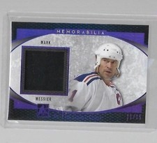 2014-15 ITG IN THE GAME USED JERSEY MARK MESSIER CARD #D 11/15 JERSEY #