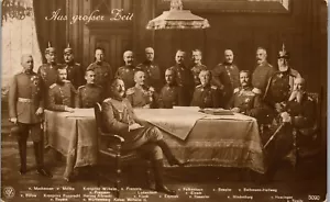 Vintage RPPC Photo Postcard German War Leaders Kaiser Wilhelm II c1919 Royalty - Picture 1 of 3