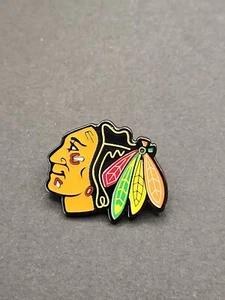 NHL Hockey Team Chicago Blackhawks Emaille Anstecknadel, KOSTENLOSER VERSAND! - Bild 1 von 2