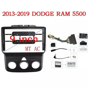 Arnés de marco doble 2Din para radio de coche Dodge RAM 2013-2019 panel fascia - Imagen 1 de 6