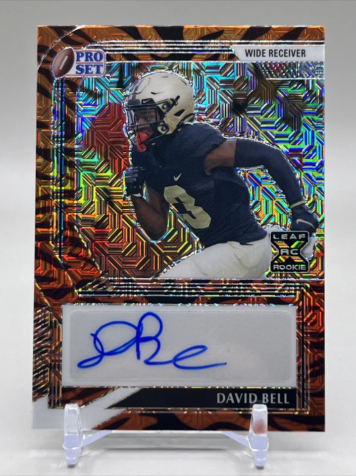 DAVID BELL 2022 PRO SET AUTOGRAPH XRC MOJO Tiger PARALLEL # PA-DB1 /5 🔥 - Image 1 of 3