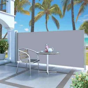 Retractable Side Awning Outdoor Patio Privacy Screen UV Proof Garden Sunshade - Picture 1 of 6