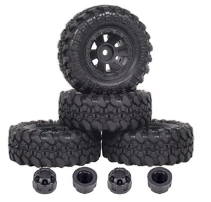 Juego compuesto de ruedas y neumáticos (4) para rastreador de rocas axial 1/24 SCX24 (O.D. = 55 mm) - Imagen 1 de 1