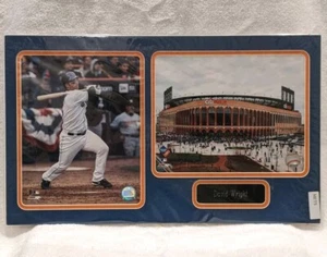 New York Mets David Wright Citifield Photos Pictures & Name Plate Collage L1 - Picture 1 of 6
