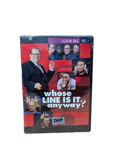 Whose Line Is It Anyway: Season 1-Vol 1 (DVD, 1998) New Sealed Fast SH - Picture 1 of 3
