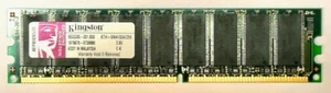 Kingston KTH-XW4100A/256 256MB DDR 400MT/s ECC Unbuffered DIMM - Picture 1 of 1