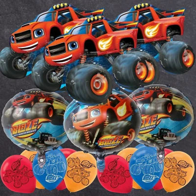 LANASPARTY BLAZE MONSTER MACHINE BALLOON CUP TRUCK Cover TOPPER PARTY SUPPLIES DECORATION