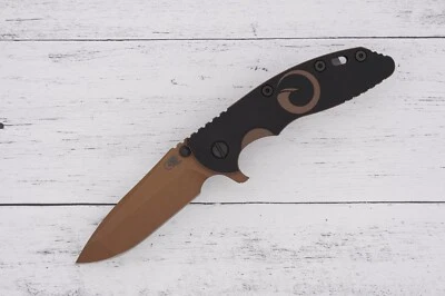 Hinderer XM-18 3.5" Spanto 20CV Oil Rubbed Bronze Battle Black FDE/Black Origin - Image 1 of 4