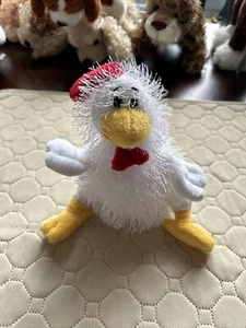GANZ Webkinz White Chicken - Lil' Kinz Animal Toy - No Code - Picture 1 of 10