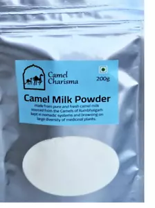 Camel Milk Powder Freeze Dried Gluten Free No Additives & Preservatives 200gm - Picture 1 of 5