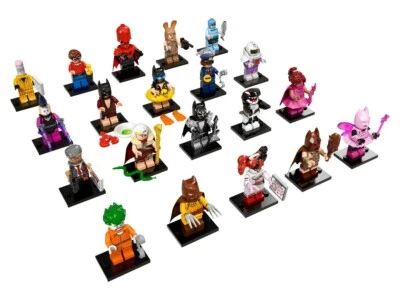 Lego 71017 Minifigures BATMAN MOVIE Series 1 Complete Set of 20 Minifigs RETIRED - Image 1 of 3