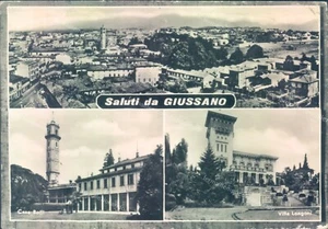 n505 cartolina saluti da giussano provincia di milano - Picture 1 of 2