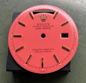 Rolex Herren NonQuick President Custom Stella Koralle Zifferblatt Gold Marker Modell 1803 - Bild 1 von 1