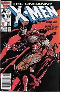 Uncanny X-Men (Vol 1) #212 - VF Plus - Mutant Massacre / Wolverine vs Sabretooth - Picture 1 of 1