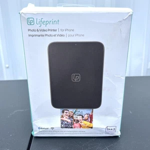 Impresora de video fotográfico Lifeprint iPhone Bluetooth ZINK 3x4,5 cámara instantánea WiFi - Imagen 1 de 6