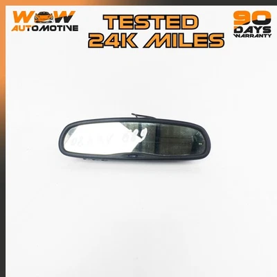 05-23 ASTON MARTIN V8 VANTAGE DB9 ESPEJO RETROVISOR INTERIOR NEGRO MONTAJE OEM Foto 1 de 4