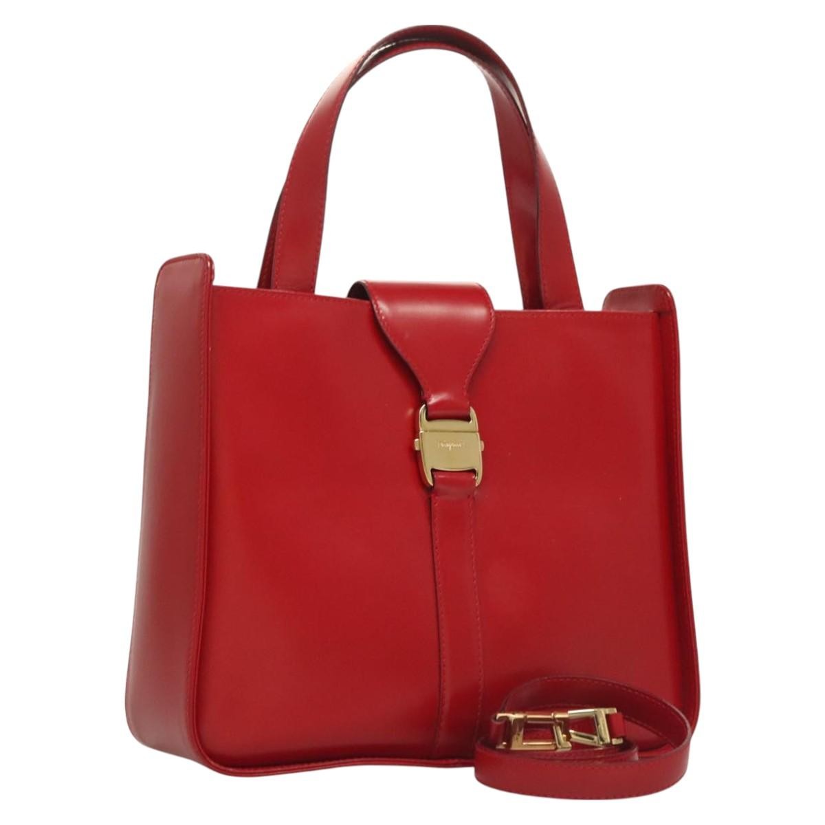 【VIP価格】FERRAGAMO Handbag Salvatore Ferragamo Shoulder Bag Red Bags & Handbags for