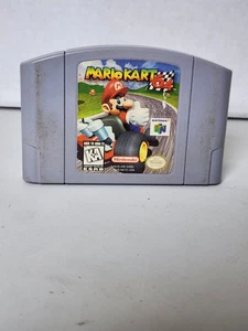 Mario Kart 64 (Nintendo 64 N64, 1997) Cartucho Auténtico Solo - Probado Funcionando  - Imagen 1 de 2