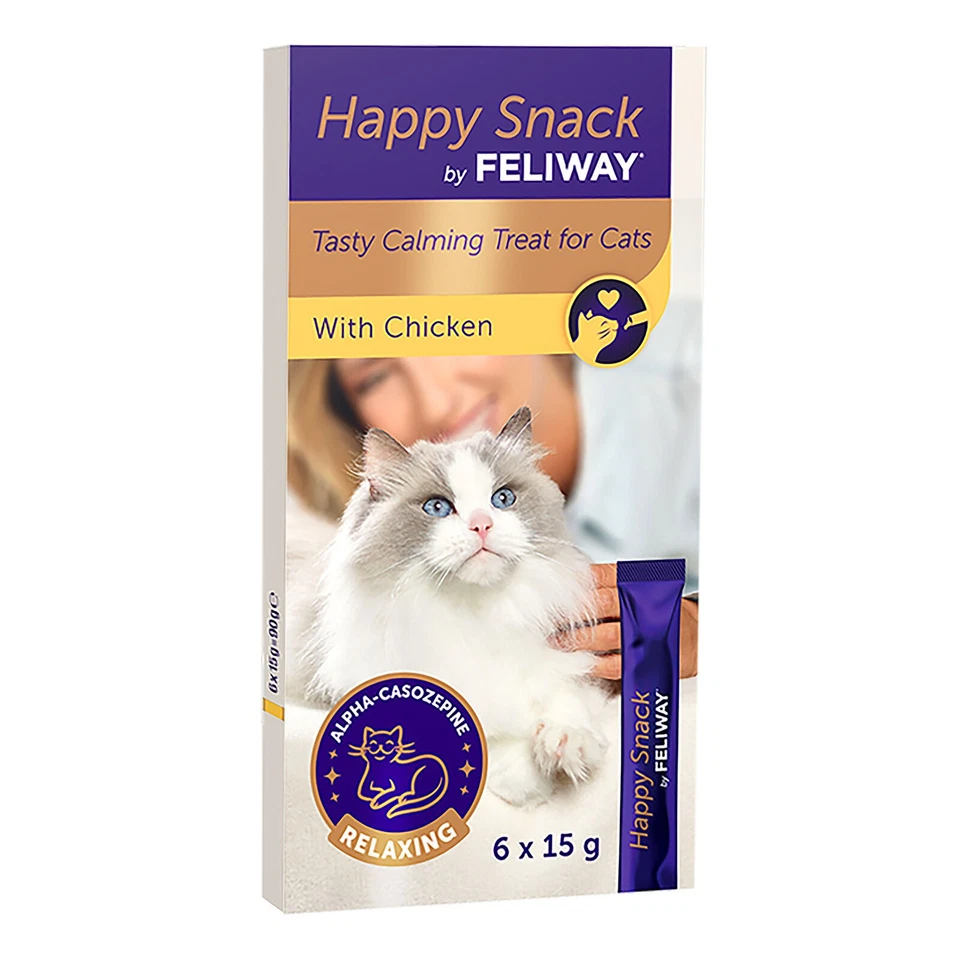 Feliway Happy Snack With Calming Agent 6 x 15g