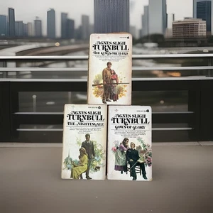 VTG Lot 3 Agnes Sligh Turnbull Book Kings Orchard Gown Of Glory The Nightingale - Imagen 1 de 6