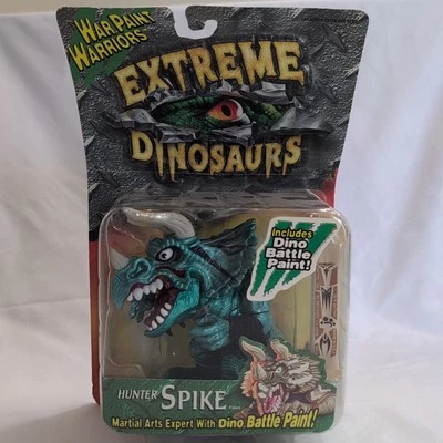 Mattel Extreme Dinosaurs Hunter Spike On Card “War Paint Warriors” 1997 Foto 1 de 4