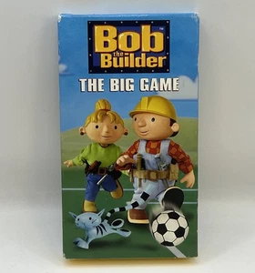 Bob the Builder: The Big Game VHS 2002 Nick Jr Video Tape Kids VTG Cartoon Show - Picture 1 of 9