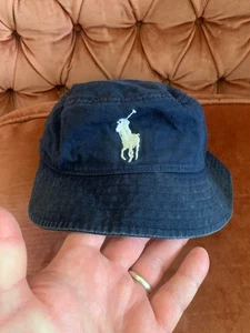 Polo Ralph Lauren Niño Pequeño Big Pony Safari Sombrero Cubo - Azul Marino - Imagen 1 de 9