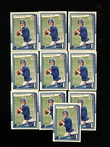 10 Karten Lot 2025 Donruss Jaxson Dart Rated Rookie Card #400 (RC) Giants - Bild 1 von 1