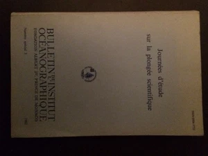 Days Study On La Dive Scientific - Bulletin De L' Trade Size - Picture 1 of 1