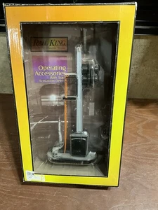 VINTAGE MTH RAIL KING NO.153 BLOCK SIGNAL BLACK BASE NEW IN BOX - Picture 1 of 8