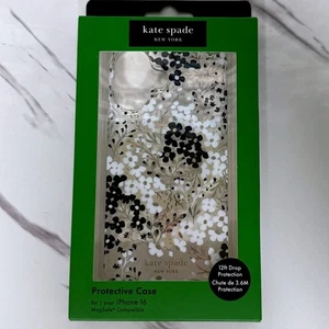 Kate Spade New York iPhone 16 Schutzhülle Magsafe Floral Clear - Bild 1 von 4