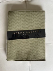 Ralph Lauren 60x84" Mantel Verde Oblongo NUEVO - Imagen 1 de 4