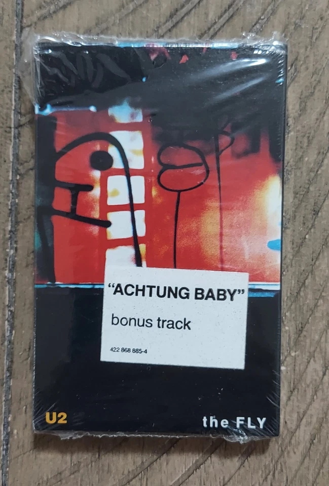 U2 - The Fly - Cassette Single - USA - SEALED - Ultra Rare / 422 868 885-4 - Image 1 of 4