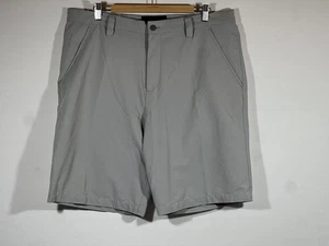 Oakley Golf Shorts Mens 38 Regular Fit Gray Short 13" Embroidered Logo - Picture 1 of 24