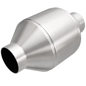 Magnaflow Conv Univ 2.5in Inlet/Outlet Center/Center Round 3in Body Fits L X 5in - Picture 1 of 3