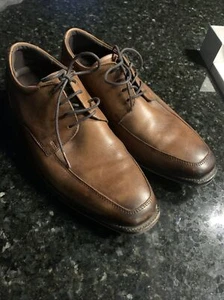 Ecco Hombre Melbourne Corbata Oxford Ámbar Vestido 41 Zapatos 8.5 Hombres Cuero - Imagen 1 de 10
