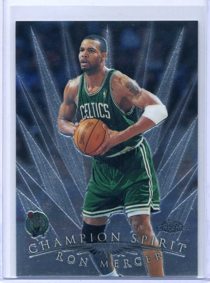 Ron Mercer 1998-99 Topps Chrome CHAMPION SPIRIT #3 - CELTICS - Image 1 of 1