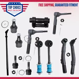 2005-2007 Ford F-250 F-350 Super Duty Upper & Lower Ball Joint Center Drag Link - Picture 1 of 4