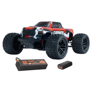 Arrma Granite Grom 1/18 4x4 RTR RC Monster Truck, Red, ARA2102T2 - Picture 1 of 10