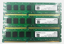 RAM - LOT OF 3 MUSHKIN ESSENTIALS 099703 16GB 2x8GB PC3L 12800/ TESTED