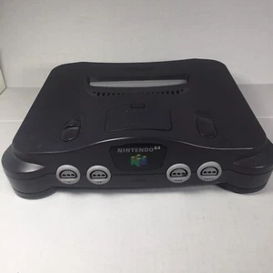 N64 Nintendo 64 Sistema Videogioco con Jumper Pack, Cavo Alimentazione Console Testata C - Foto 1 di 10