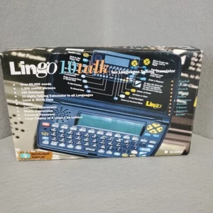 Lingo 10 Talk Traduttore Parlante Elettronico Dieci Lingue TR-9903 con Custodia - Foto 1 di 8
