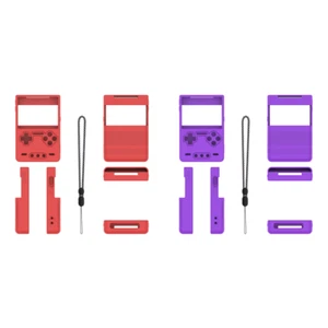 Silicone Protective Case Soft Skin Cover with Lanyard for Trimui Brick(Red) - Photo 1/5