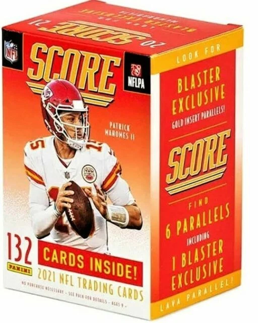 Panini Score 2021 NFL Football Blaster Box (132 Cards)