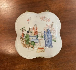 Neiman Marcus Crystal Charity Ball 2004 East & Orient Ceramic Box Mint - Picture 1 of 8