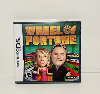 Wheel of Fortune Nintendo DS 2010 Word Puzzle Video Game Brand New Sealed - Image 1 of 3