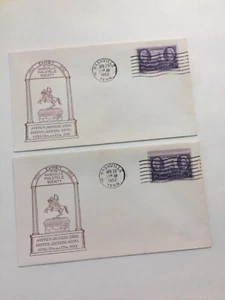 1952 Nashville TN Andrew Jackson Hotel Philatelic Society Cachet Tennessee Cover - Picture 1 of 2