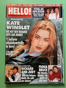 HELLO! mag 4-December-2001 KATE WINSLET Fiona Bruce Dawn Steele Linda McCartney - Picture 1 of 10