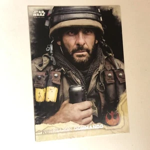 Rogue One Trading Card Star Wars #75 Rebellion Commando - Picture 1 of 2