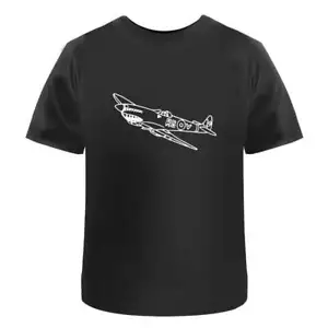 'Spitfire Plane' Men's / Women's Cotton T-Shirts (TA018400) - Picture 1 of 15